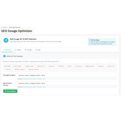 PrestaShop-Modul für Bulk-Optimierer für Bild-ALT-Tags & SEO