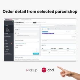 Prestashop modul na DPD Parcelshop vyzdvihnutie pre EURÓPU