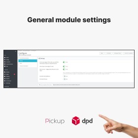 Prestashop modul na DPD Parcelshop vyzdvihnutie pre EURÓPU