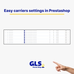 PrestaShop-Modul für GLS Paketshop – 29 Länder in 1 Modul
