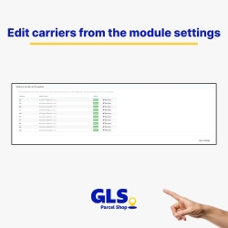 PrestaShop-Modul für GLS Paketshop – 29 Länder in 1 Modul
