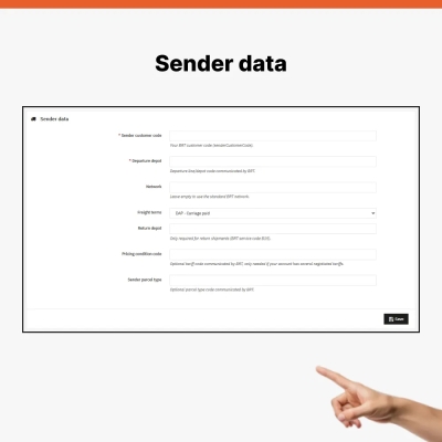 Prestashop modul na BRT - Doprava a sledovanie