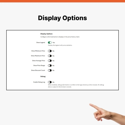 Prestashop modul na História cien produktov