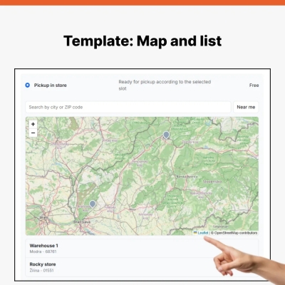 PrestaShop module for Custom pickup points