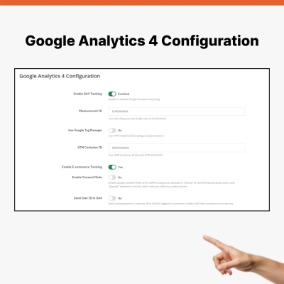 PrestaShop module for Google Analytics 4 PRO + Google Tag Manager