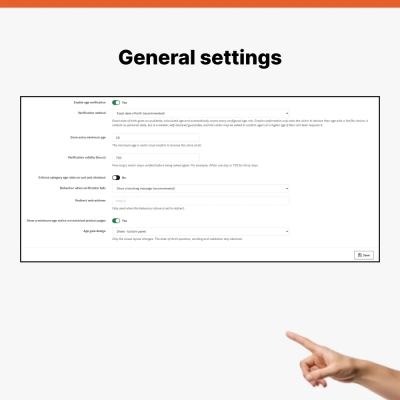 Age Verification Module for PrestaShop | Konverzio.com