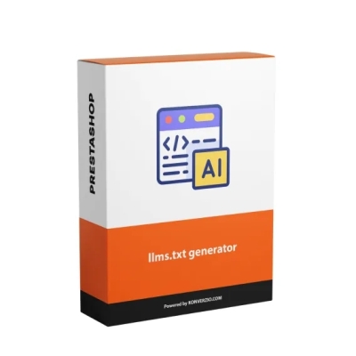 Generador llms.txt para PrestaShop | Konverzio.com