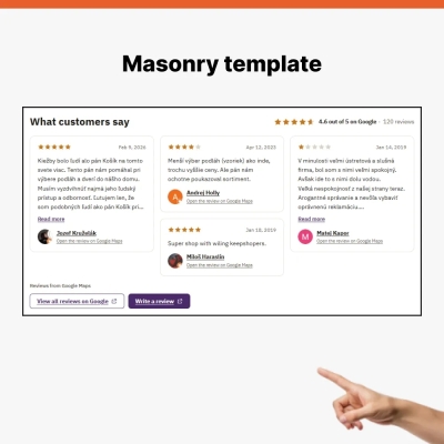 Google Reviews Module for PrestaShop | Konverzio.com