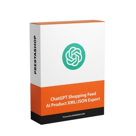 PrestaShop module for ChatGPT Shopping Feed - AI Product XML/JSON Export
