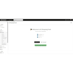 PrestaShop-Modul für ChatGPT Shopping Feed - AI Product XML/JSON Export