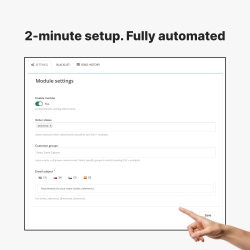 Modulo PrestaShop per Allegato del prodotto nell'e-mail